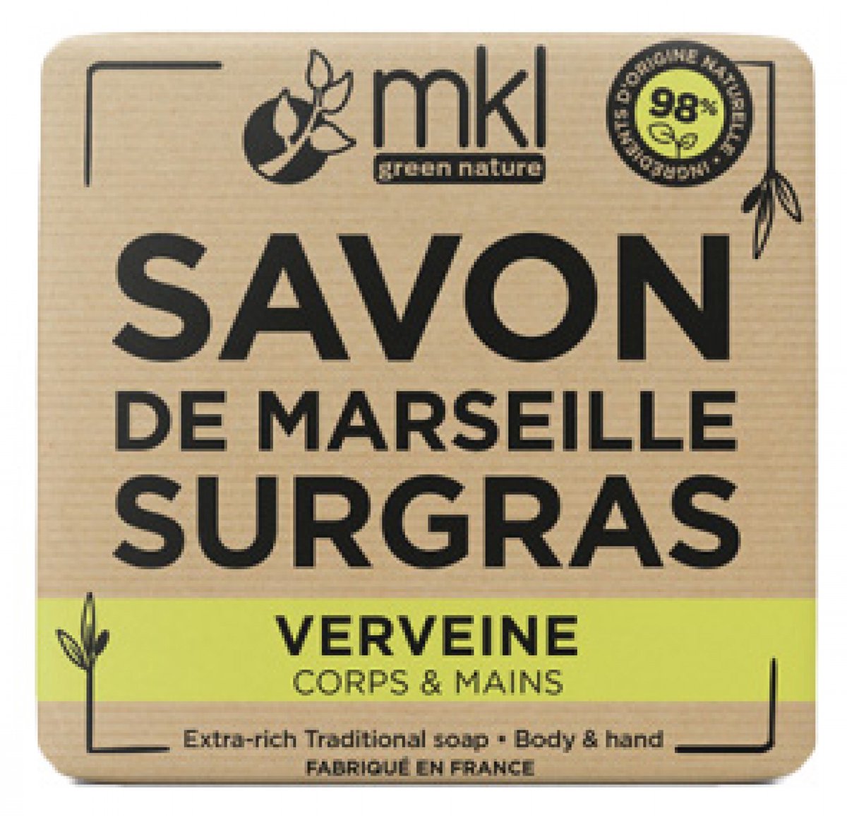 Savon de Marseille Verveine MKL