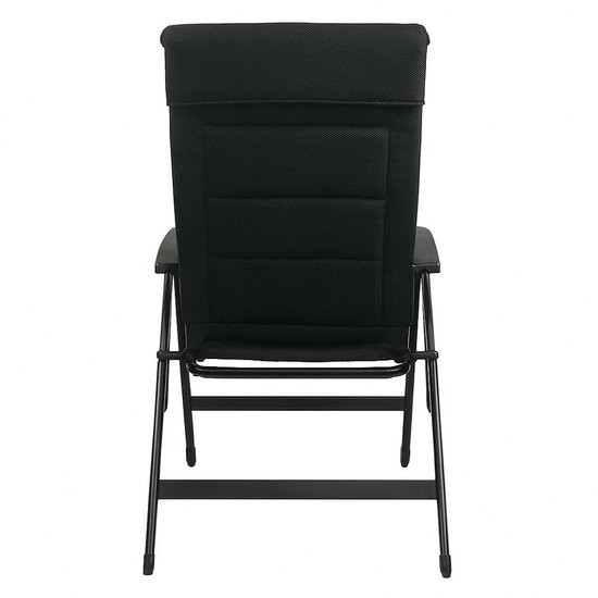 Happy Rhino - Campingstoel Rila M - Vouwstoelen - Zwart - 5,2kg - 3D mesh - 44 x 5.2 x 46 cm van Merkloos — afbeelding 2