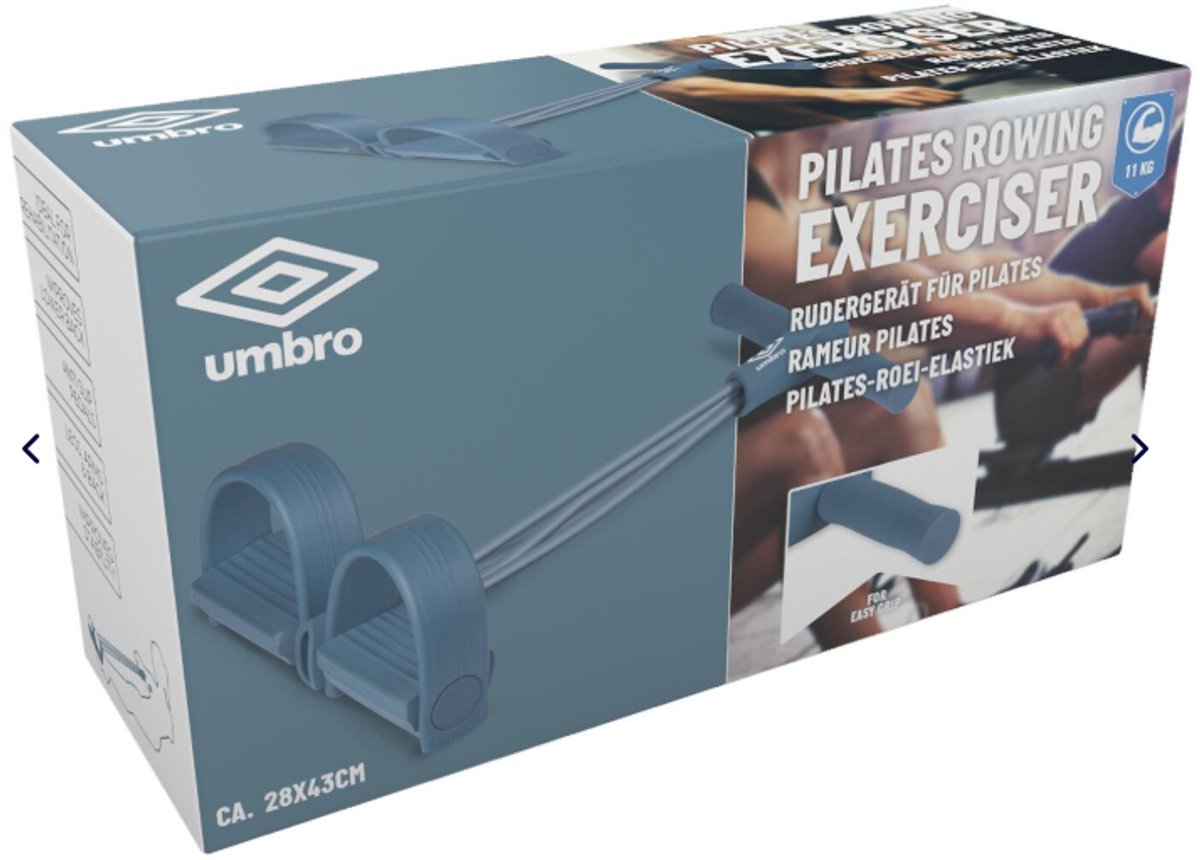 Afbeelding 2 van UMBRO Pilates Roeitrainer - CA. 28 x 43 cm