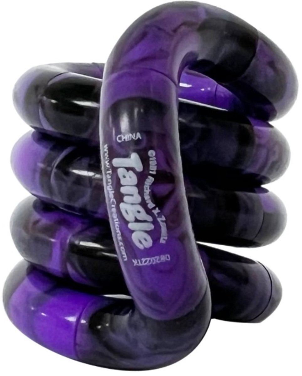 Tangle Marble Junior - Black - The Original Fidget Toy