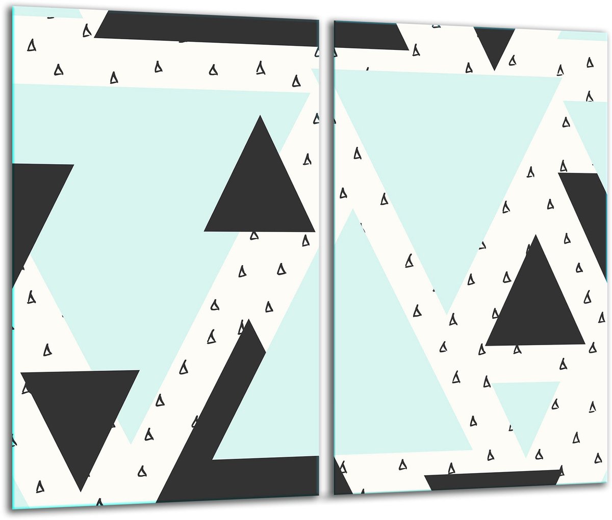TMK ArtDeko - Snijplank - 30x52 - Glas - Inductiekookplaat Bescherming