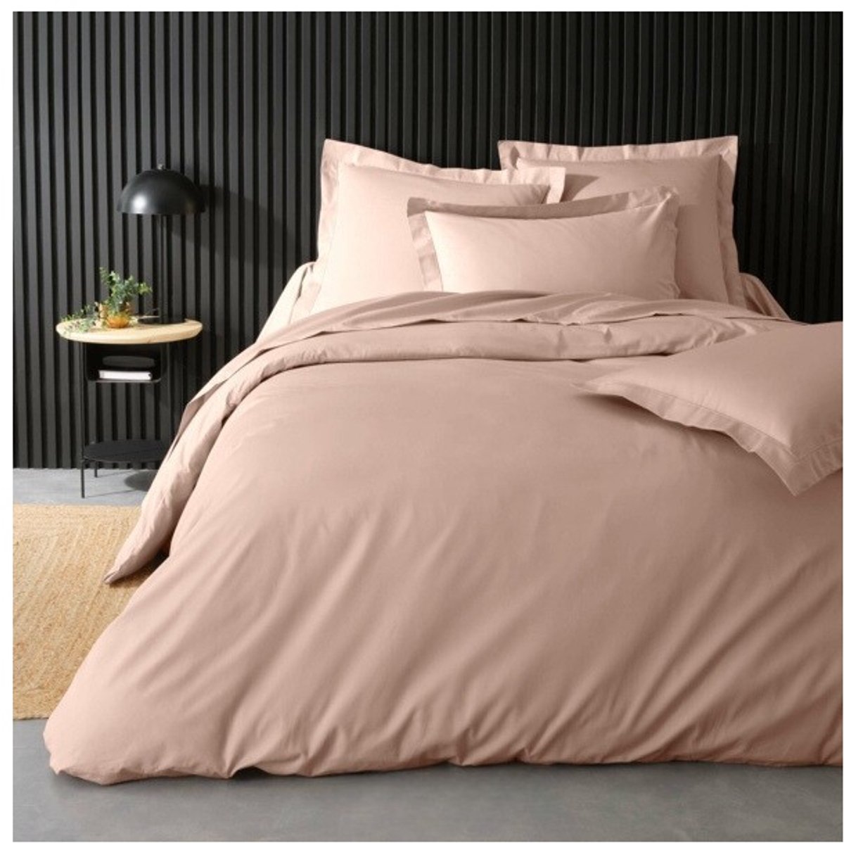 Effen Percale Dekbedovertrek - Luxe en Comfort Beddengoedset