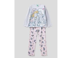 Smurfin kinder Pyama - De Smurfen - United Colors of Benetton - 140cm - Maat L - 8/9 jaar