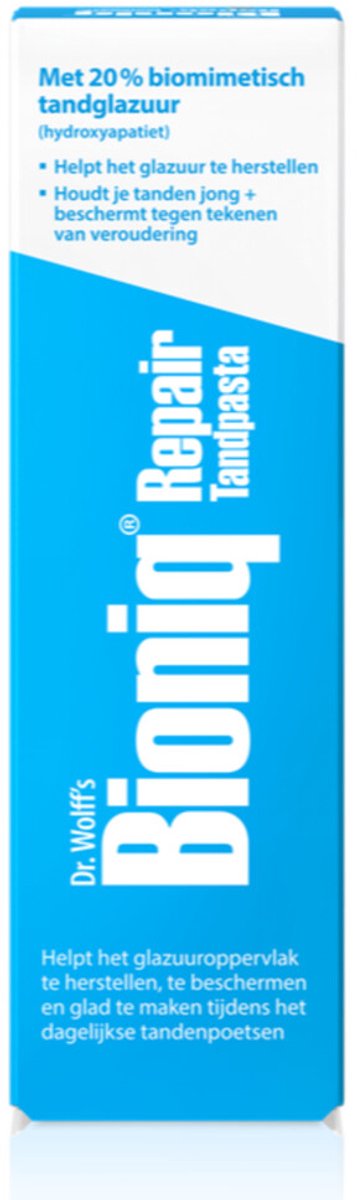 Dr. Wolff Bioniq Repair Tandpasta - 75 milliliter - Tandpasta