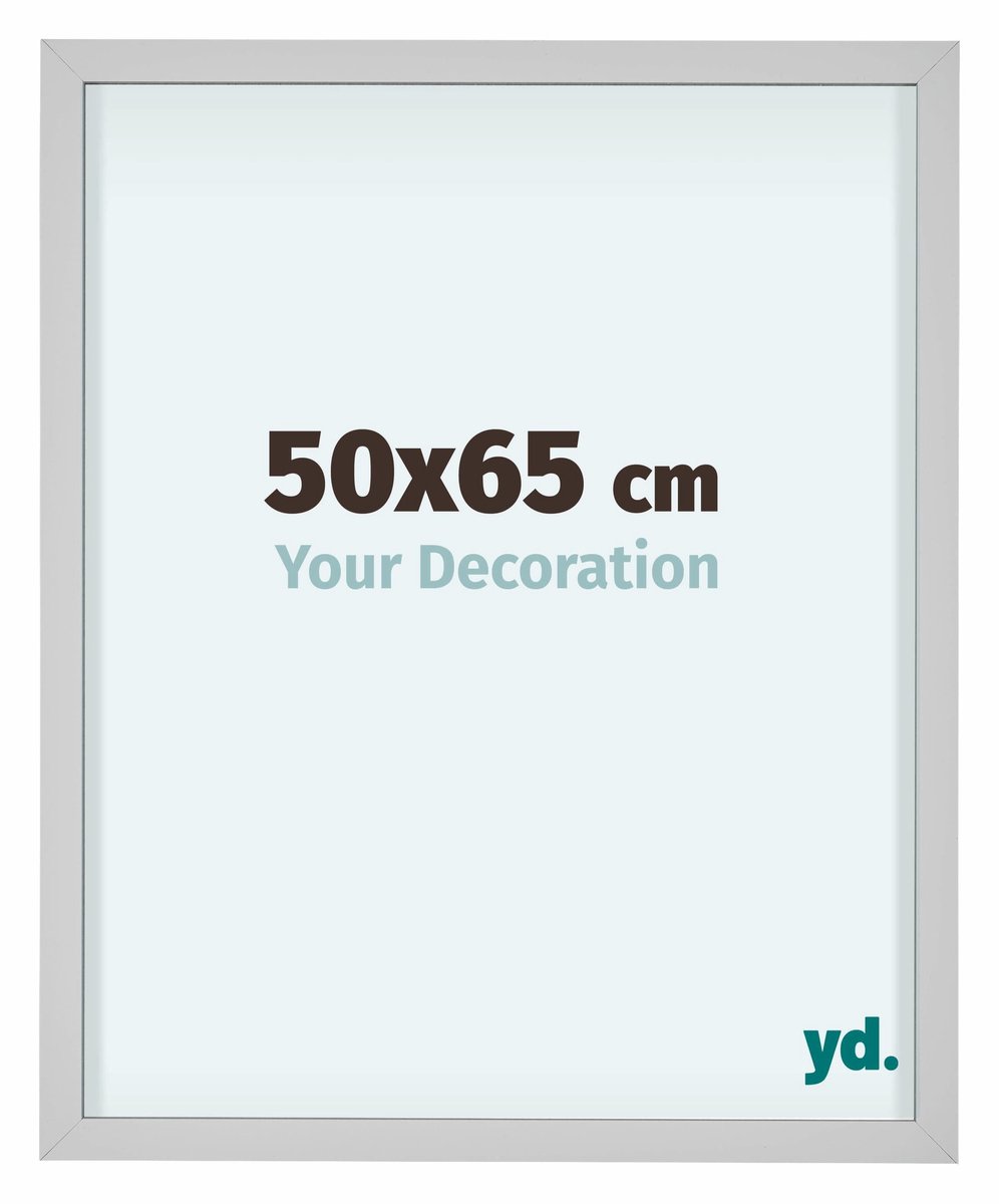 yd. Your Decoration - Fotolijst 50x65 cm - Aluminium - Wit - Virginia