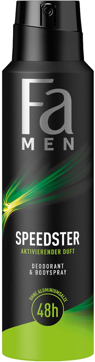Goedkoopste Fa - Deodorant Spray - Speedster - Frisse Geur & Langdurige Bescherming - 48 uur Bescherming - 150 ml
