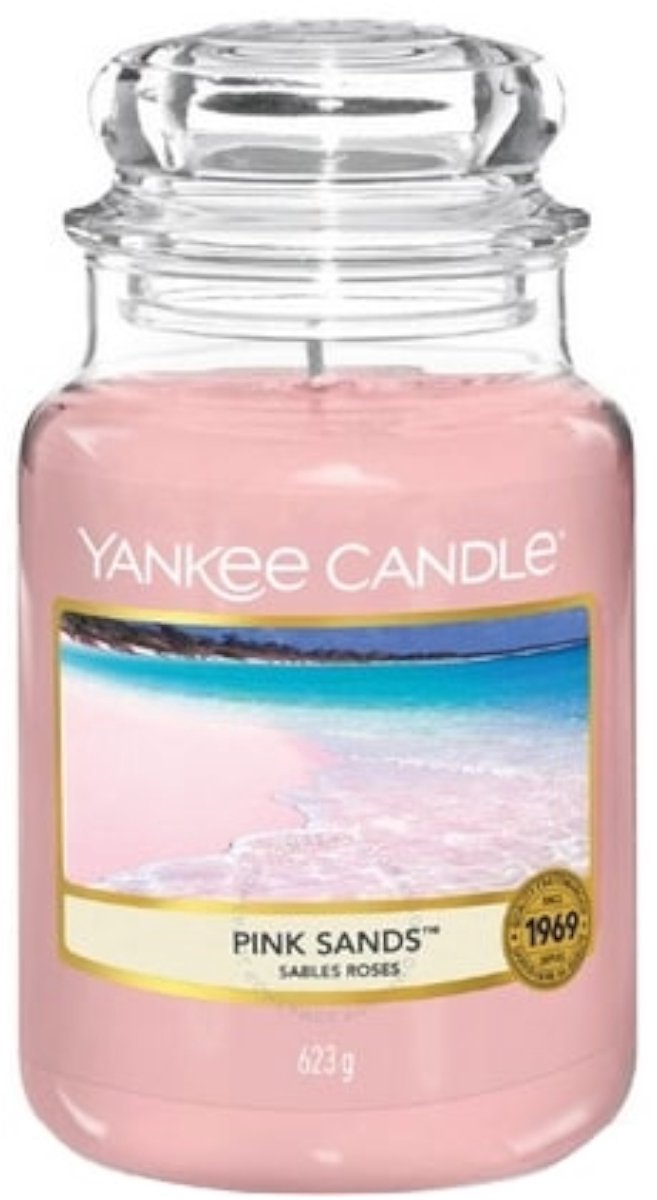 Yankee Candle Large Jar Geurkaars - Pink Sands