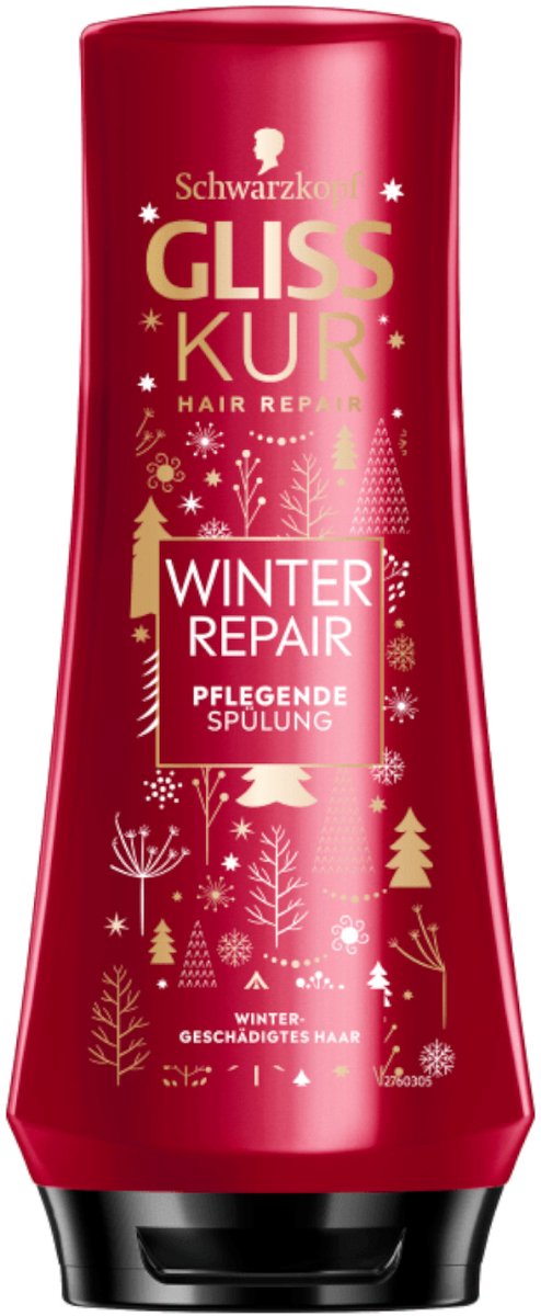 Gliss-Kur - Conditioner - Winter Repair - Herstelt & Verzorgt - 200 ml