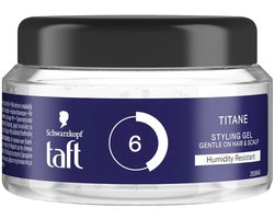 Taft Power gel titane pot 250 Milliliter