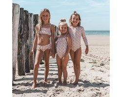 SALTED STORIES Flower Bud Swimsuit Zwemkleding Meisjes - Creme - Maat 122/128