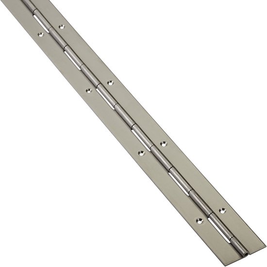 Pianoscharnier 1000 x 40 x 1,5 mm RVS mat Deurscharnier van SOTECH | bol