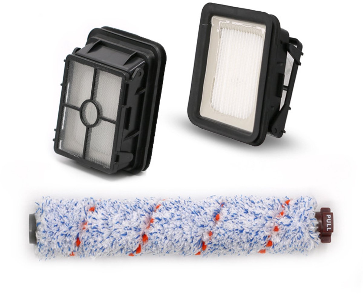 HEPA filterset - geschikt Voor Bissell Crosswave - Multifunctionele borstel - Schrobzuigaccessoires - Set 2+1