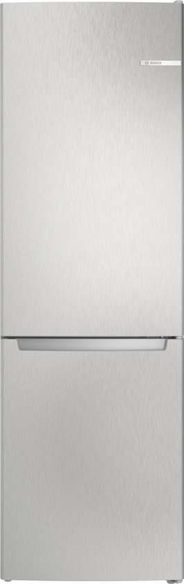 Bosch KGN36NLEA koel-vriescombinatie 186 cm RVS NoFrost LED MultiBox varioFreezing energiebesparend
