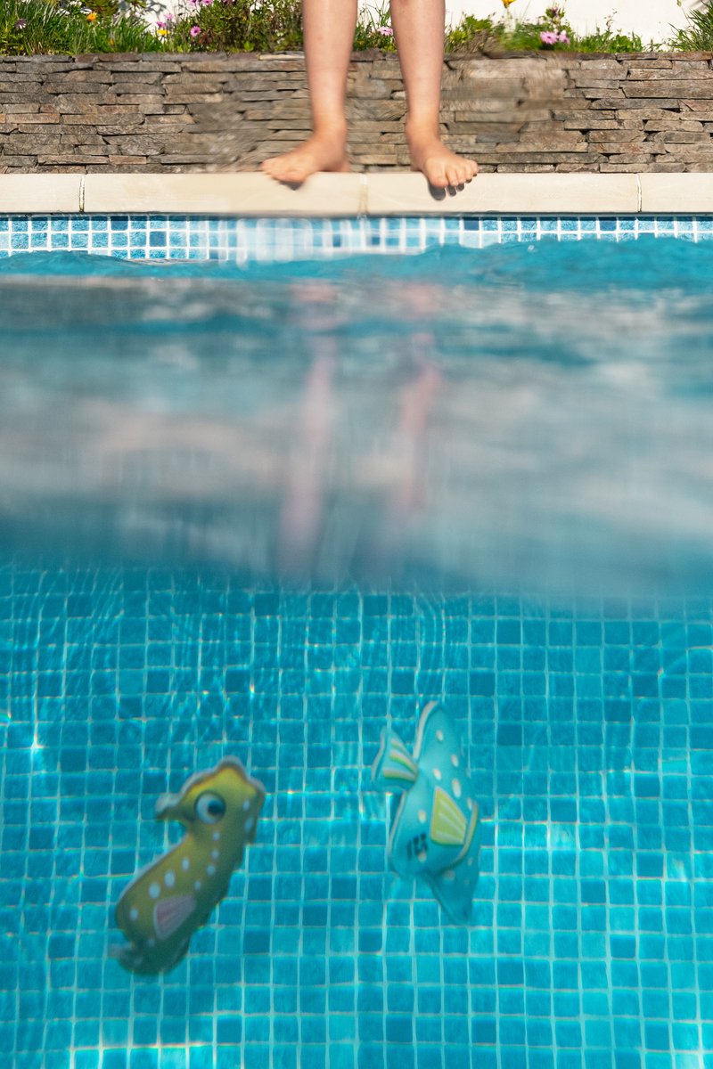BS Toys Opduikdieren Zwembad - Opduik Speelgoed vanaf 5 Jaar - Water Spel - Bad Speelgoed - Neopreen Diertjes - 3 Stuks — afbeelding 5