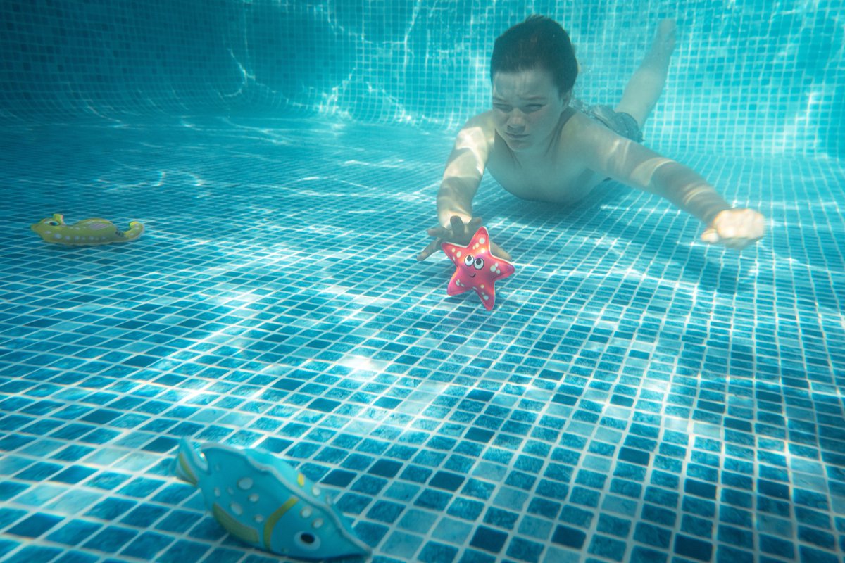BS Toys Opduikdieren Zwembad - Opduik Speelgoed vanaf 5 Jaar - Water Spel - Bad Speelgoed - Neopreen Diertjes - 3 Stuks — afbeelding 4