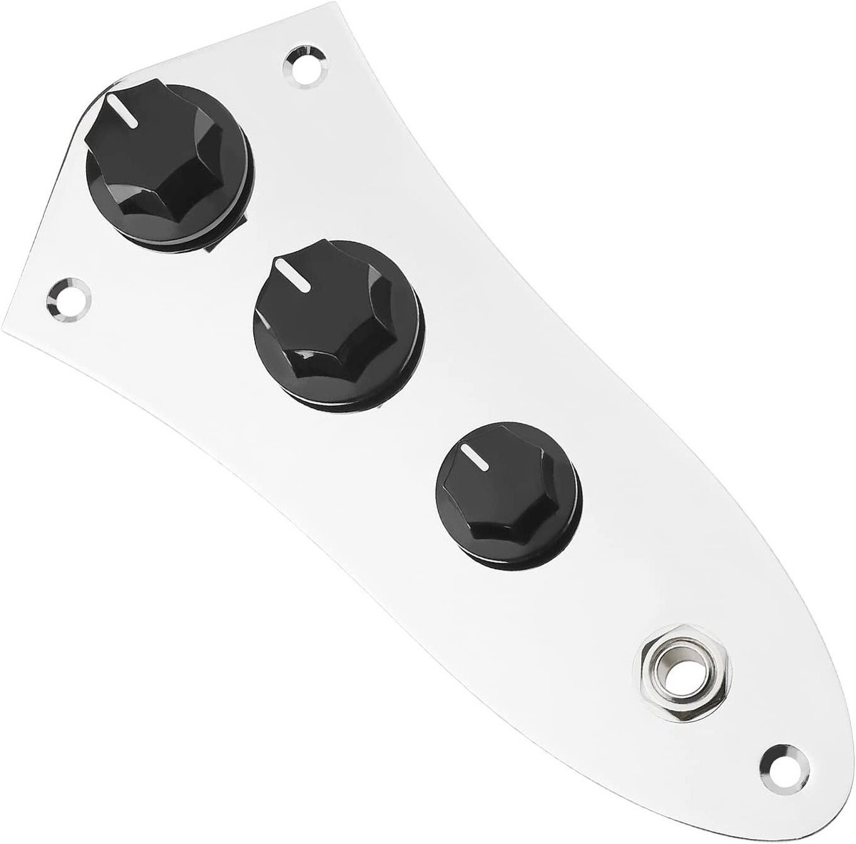 Voorbedrade Basgitaar Pickup Set met Control Plate Printplaat voor Gitaar Modificaties & Reparatie
