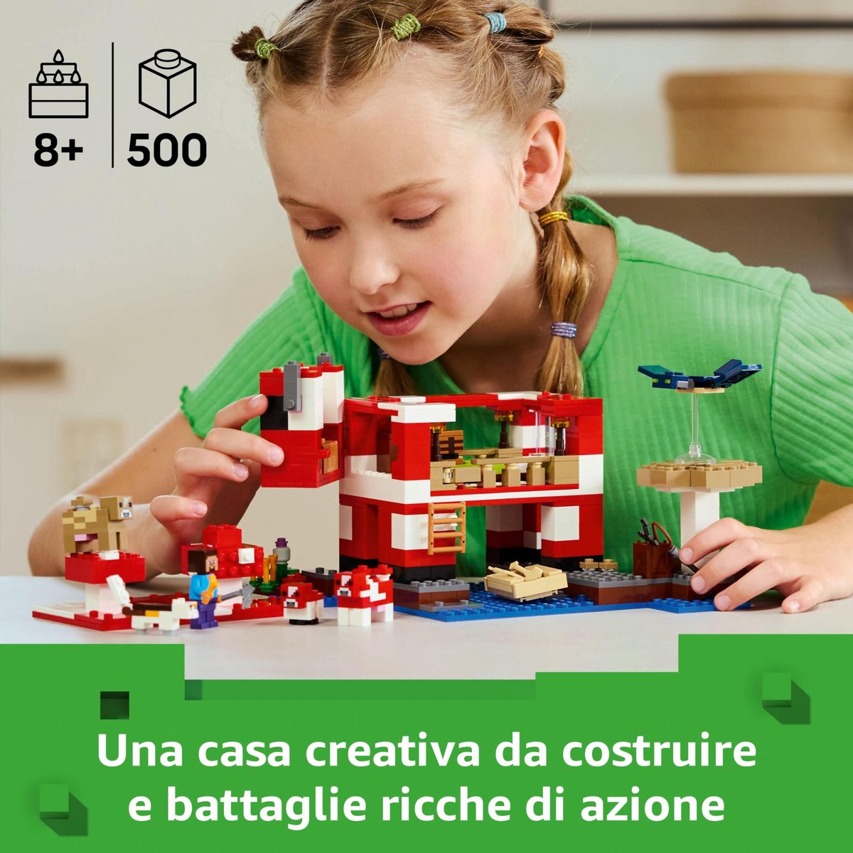 LEGO Minecraft Het Mooshroom huis - 21270 — afbeelding 14