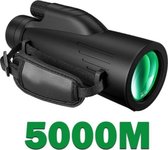 Bol.com 5000M Krachtige Monoculaire Telescoop 12x50 - Lange Bereik Draagbaar Professioneel Voor Jagen Camping Outdoor Sterrenkij... aanbieding