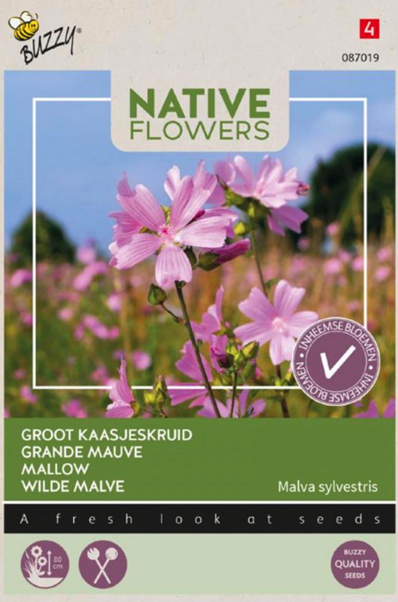 Buzzy - Zaden groot kaasjeskruid 0,5g