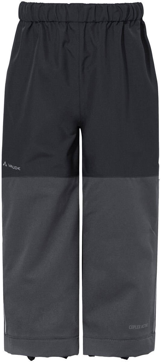 Vaude Caprea Rain Broek 158-164 cm Jongen Zwart