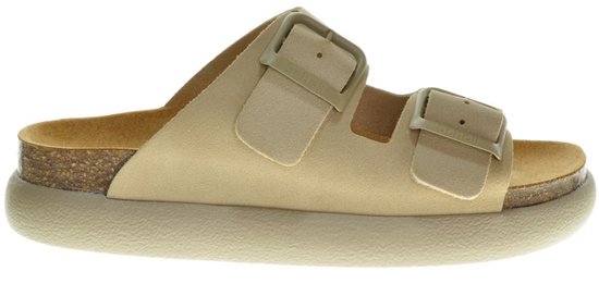 Scholl Noelle Chunky Sandales pour femmes beige Daim - Femme - Taille 41