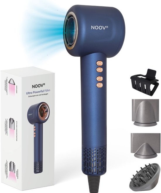 NOOV Ultra Power Föhn met diffuser - (EAN: 8720892023636) - NOOV - €69,00