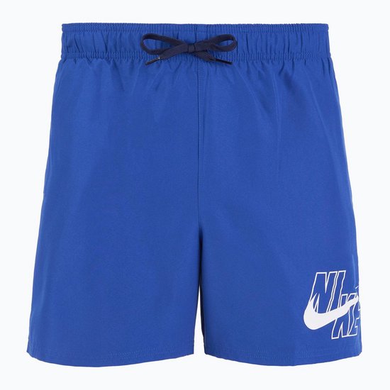 Short de bain Nike Swim Logo 5'' pour homme - Blauw - Taille M
