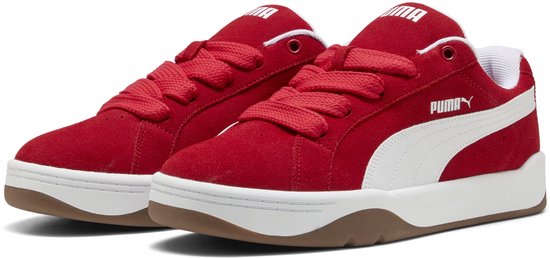 Baskets pour femmes unisexes PUMA Park Style de vie Easy SD - Rouge intemporel - White PUMA