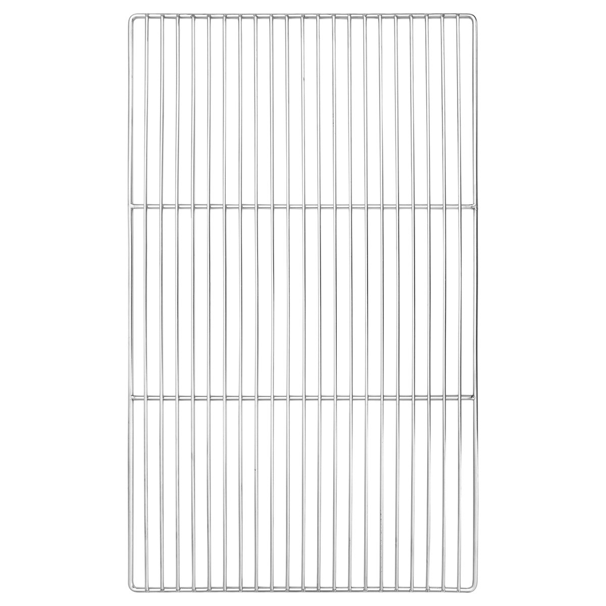 vidaXL - Grillrooster - Zilver - 67 - x - 40 - cm - Roestvrij - staal
