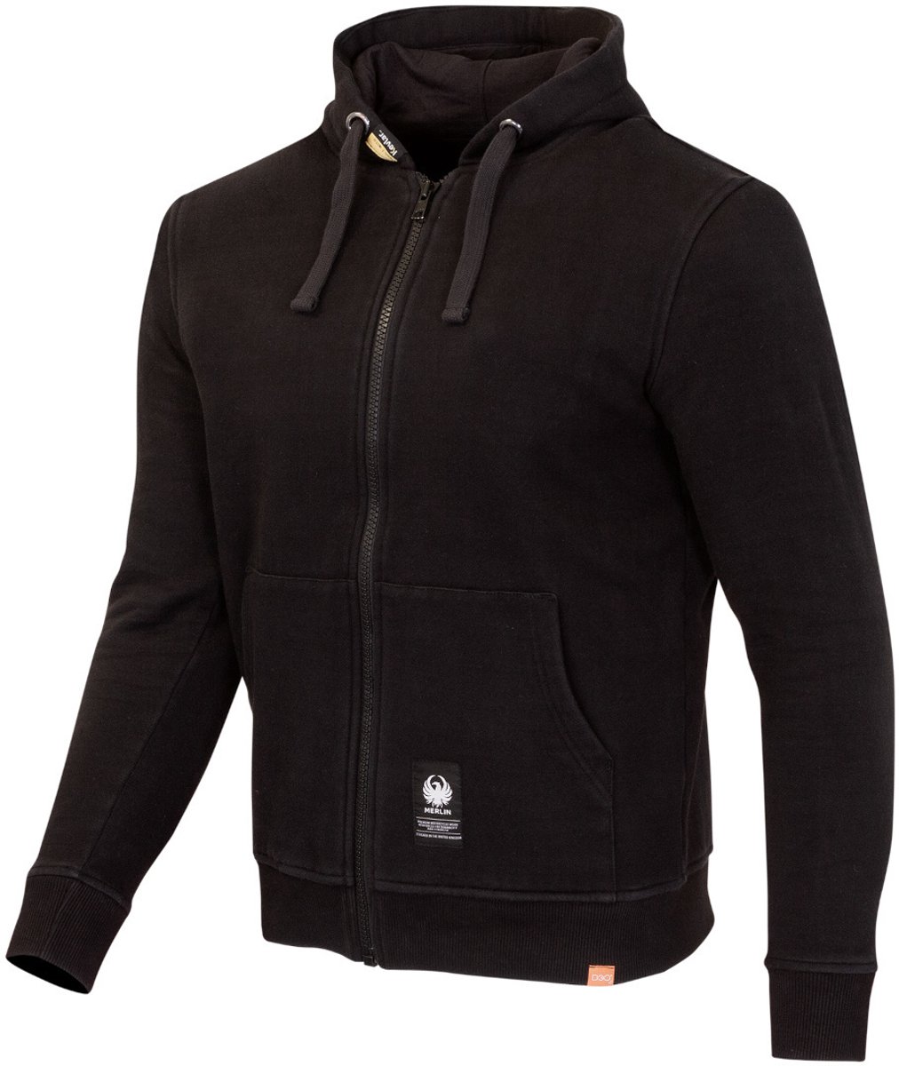 Merlin Cody Built With Kevlar® Zwart Zip Hoodie - Jas