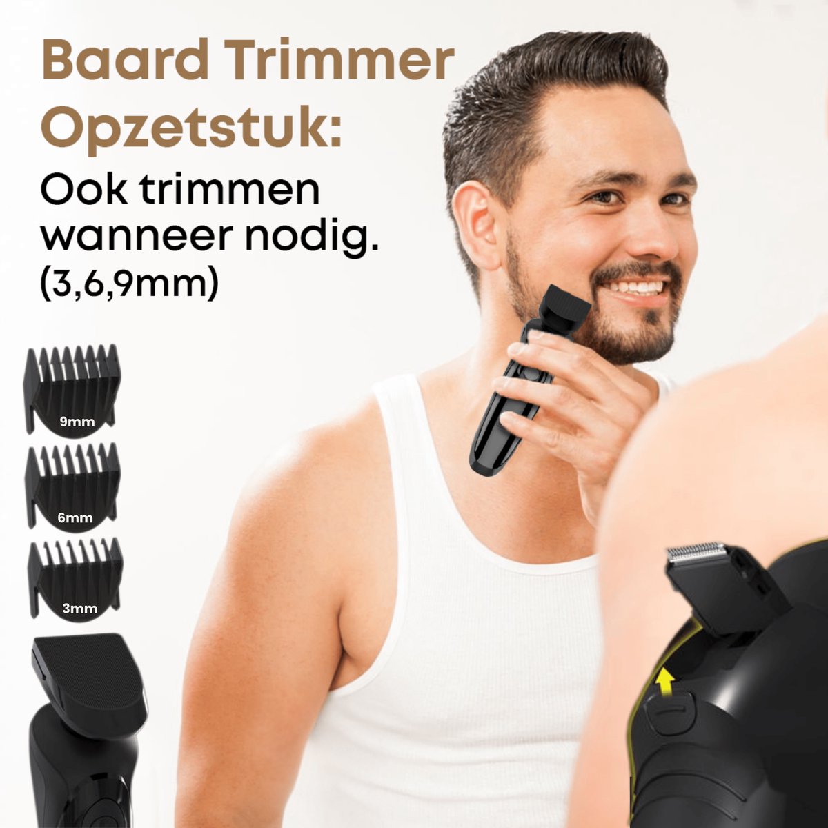 NueNext 4D Scheerapparaat met Trimmer voor Mannen - afbeelding 3