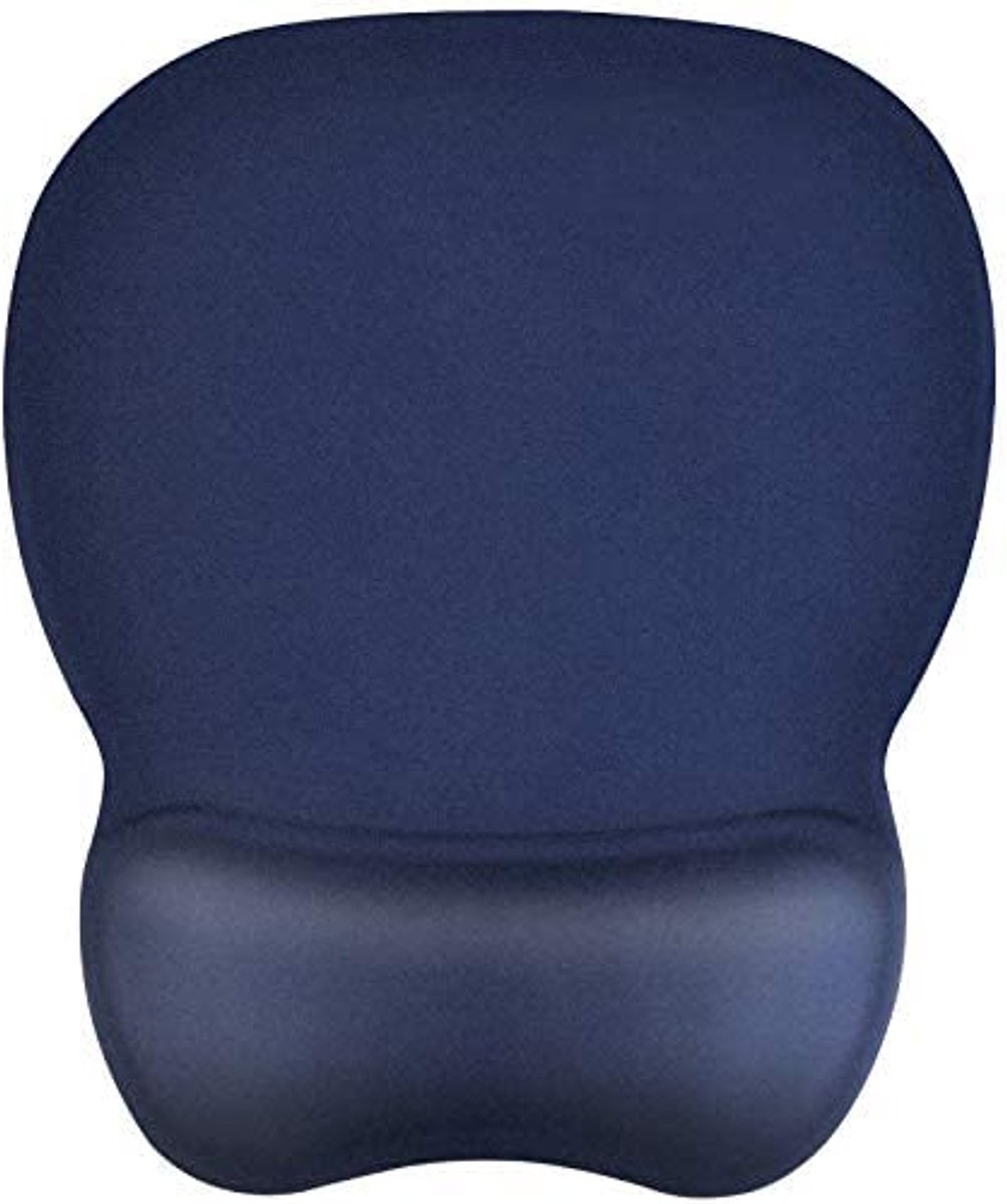 Ibenzoa® Geavanceerde Muismat met Gelkussen en Antislip Ondersteuning – Marineblauw
