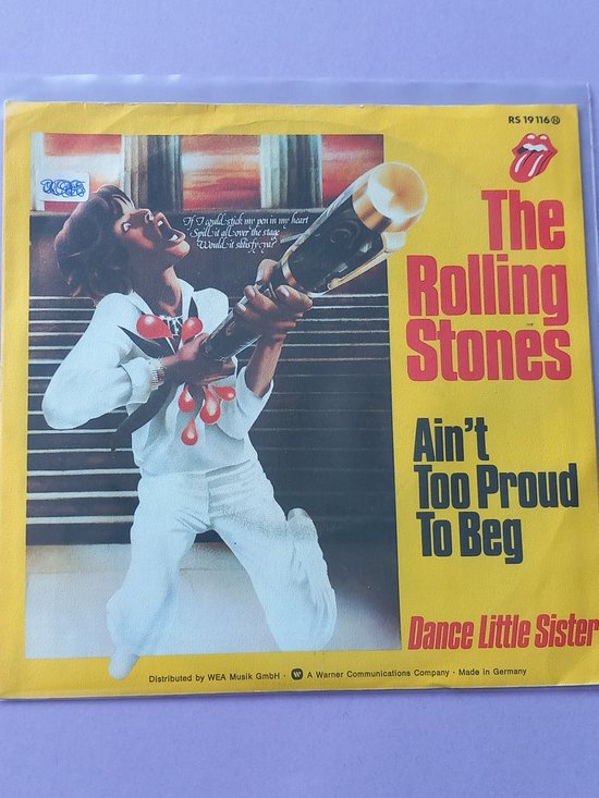 ROLLING STONES - AIN'T TOO PROUD TO BEG ( 45t)