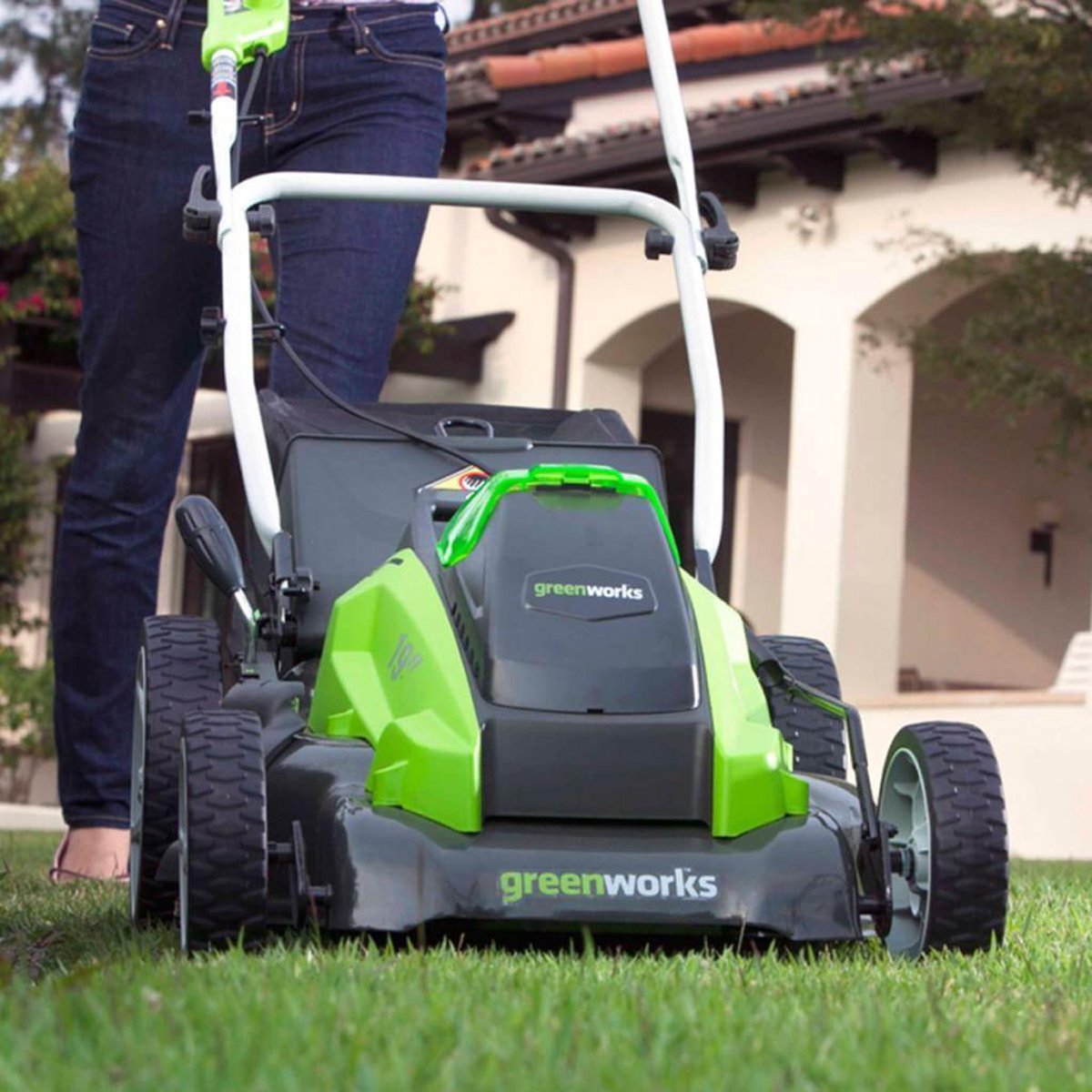 Greenworks G40LM41 40V tondeuse sans fil Li-ion nue - 50L - 41cm