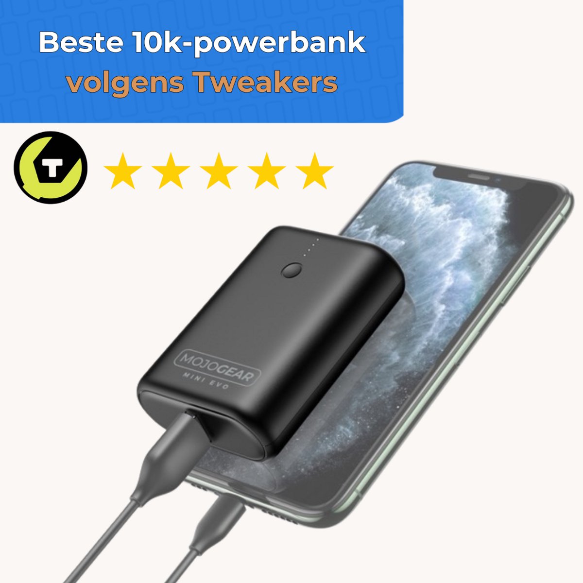 Mojogear XL All-in-1: deze geniale powerbank haal je voor maar een paar