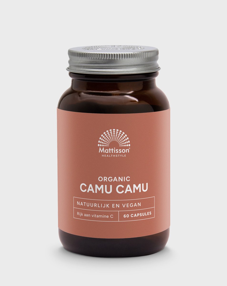 Goedkoopste Mattisson - Biologische Camu Camu 500mg - Vitamine C & Beta Caroteen - Supplement - 60 capsules