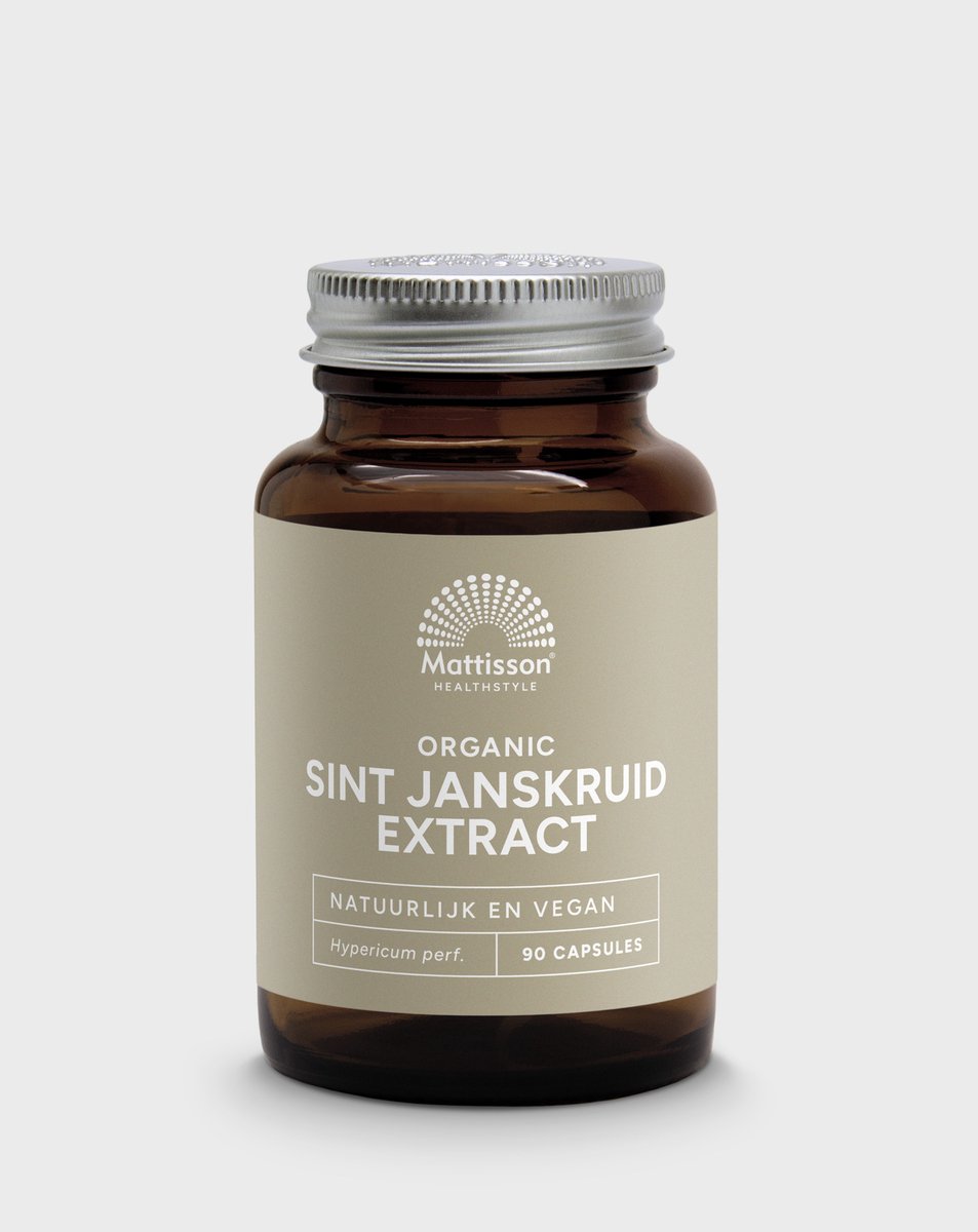 Goedkoopste Mattisson - Biologisch Sint-Janskruid Extract - 90 capsules