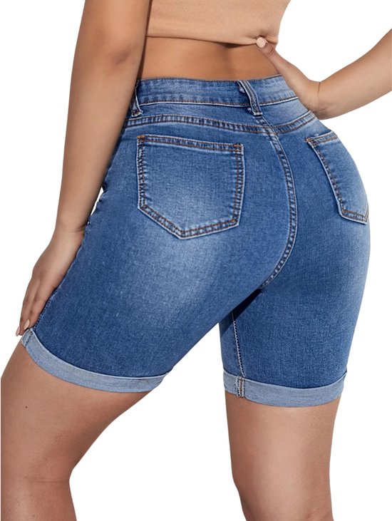 Spijker Korte Broek Dames - Shorts Online Kopen | Slim fit short onmisbaar in de zomer