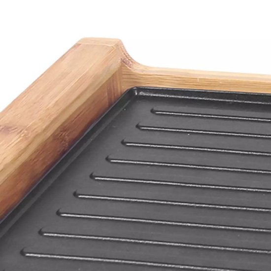 Emerio TG-110281.1 - Bak- en grillplaat - 46x23 cm — afbeelding 3