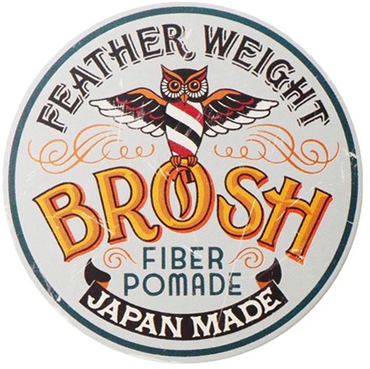 Brosh Fiber Pomade Feather Weight - Haarpomade op Waterbasis - Lichte tot Medium Hold - 40 g