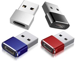 USB C naar USB Adapter - 4 stuks - Staza