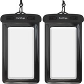 Waterdichte telefoonhoesjes - Drybag Set van 2 stuks - Onderwater Hoesje Telefoon voor Alle Telefoons - Waterdicht telefoonhoesje Earkings
