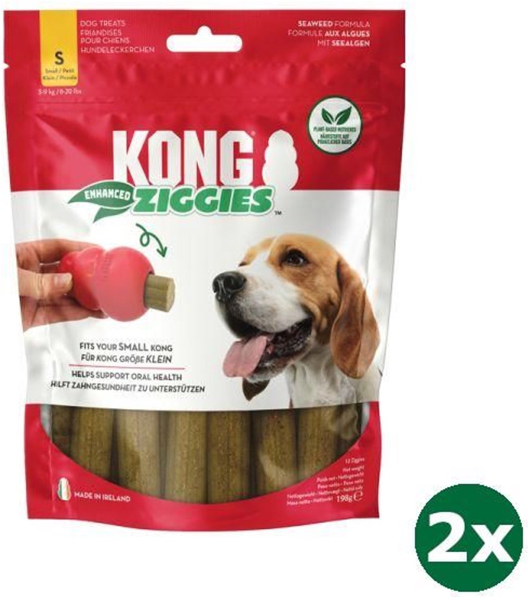 2xs 198 gr 12 st Kong ziggies enhanced