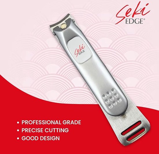 Pince à ongles Seki Edge S-106 - Coupe-ongles en acier inoxydable - Aiguisé à la main