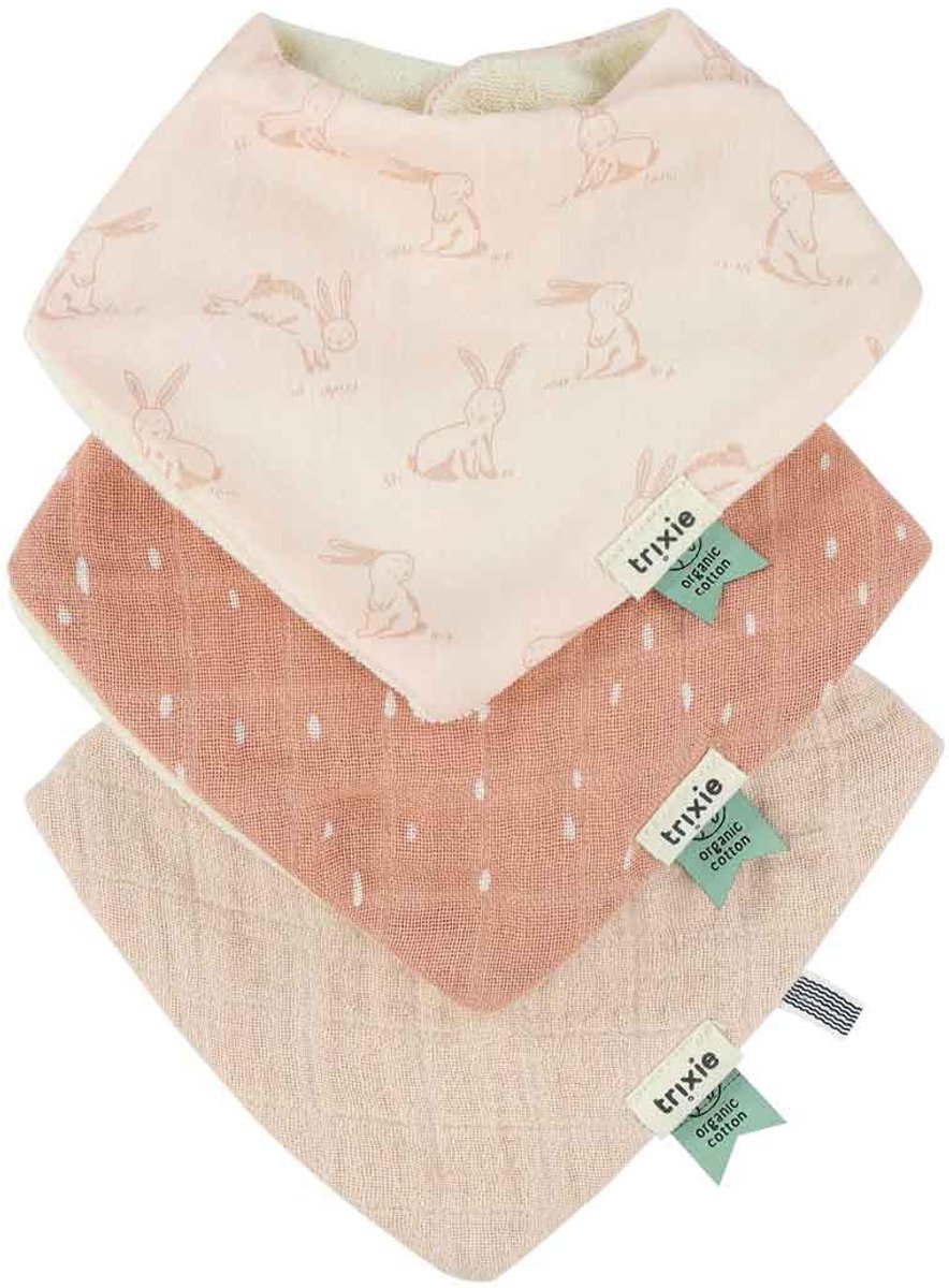 Goedkoopste Bandana slab 3-pack mix - Rosy Rabbit
