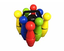 Unogiochi - Groot kegelspel - 8 kegels