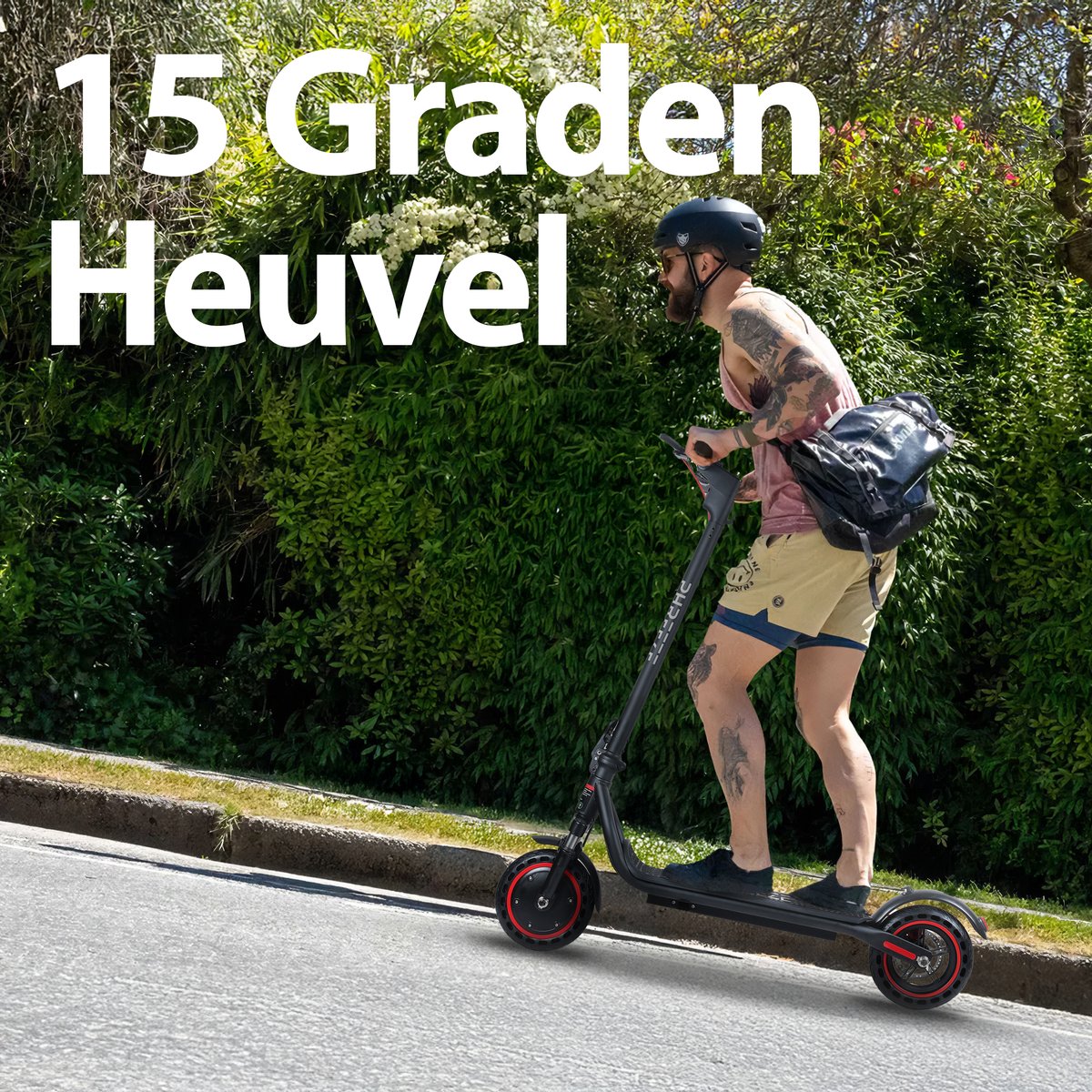 Elektrische step Phreeze E-Step Plus 350W brushless motor 25 km actieradius opvouwbaar lekvrije 8,5 inch banden - Afbeelding 5