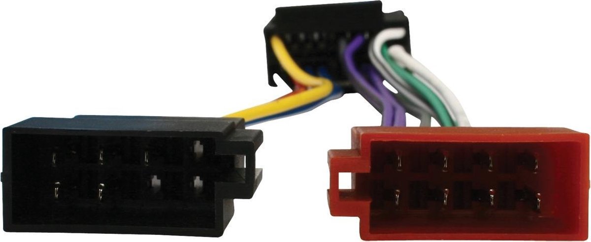 Nedis ISO-Kabel voor Autoradio - Geschikt voor Sony - 0.15 m - Rond - PVC - Polybag – foto 6