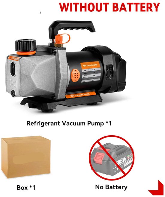 Mophorn 3CFM 1/3HP Bomba De Vacío 1.8CFM 1 Etapa Refrigeración Bomba De Vacio 18cfm 1 Etapa Refrigeracion Bomba De Vacio 1440rpm Para R12 R22 R134a Medio Productor De Frio 85627493 Mophorn 3CFM 1/3HP Bomba De Vacío 1.8CFM 1 Etapa Refrigeración Bomba De Vacio 18cfm 1 Etapa Refrigeracion Bomba De Vacio 1440rpm Para R12 R22 R134a Medio Productor De Frio 85627493