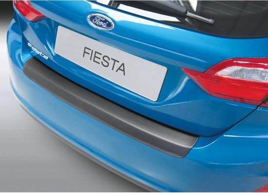 Uitroepteken element Schatting RGM ABS Achterbumper beschermlijst passend voor Ford Fiesta VIII 3/5-deurs  2017- Zwart | bol.com